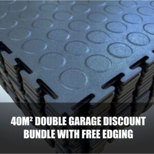 40m² Double Garage Discount Bundle With 2m Free Edging