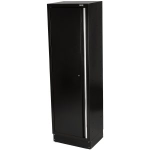 Black BUNKER 33165 tall single-door modular workshop storage cabinet