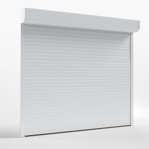 Illustrative image – Roller garage door installation illustrative example