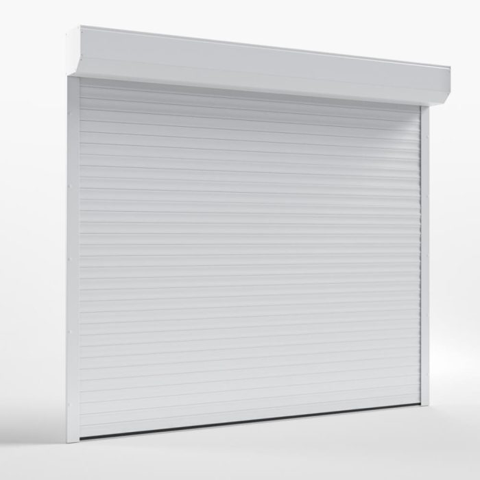 Illustrative image – Roller garage door installation illustrative example