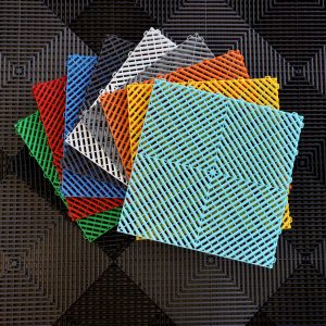 Illustrative product image: Detailing Bay Vented Floor Tile Pack - 20 m²